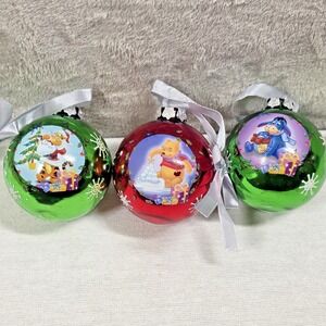 Disney Christmas Tree Decorations Christmas Ornament Tigger Pooh Eeyore Lot of 3